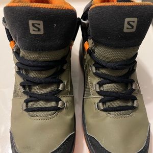Salomon Unisex Kids Outward Climasalomon Waterproof Hiking Boots Size 3